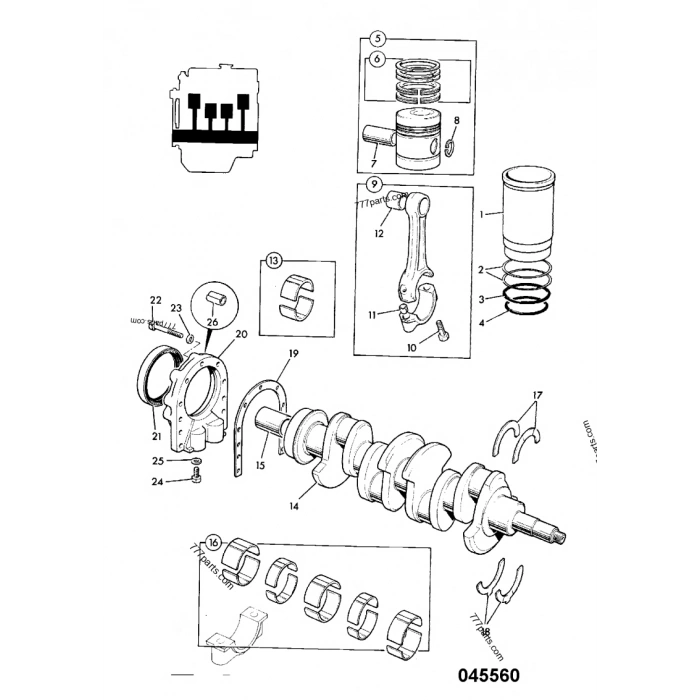 Fiat Tempra 1990-1996 Stop Sacı Sağ Oem No (98800105)