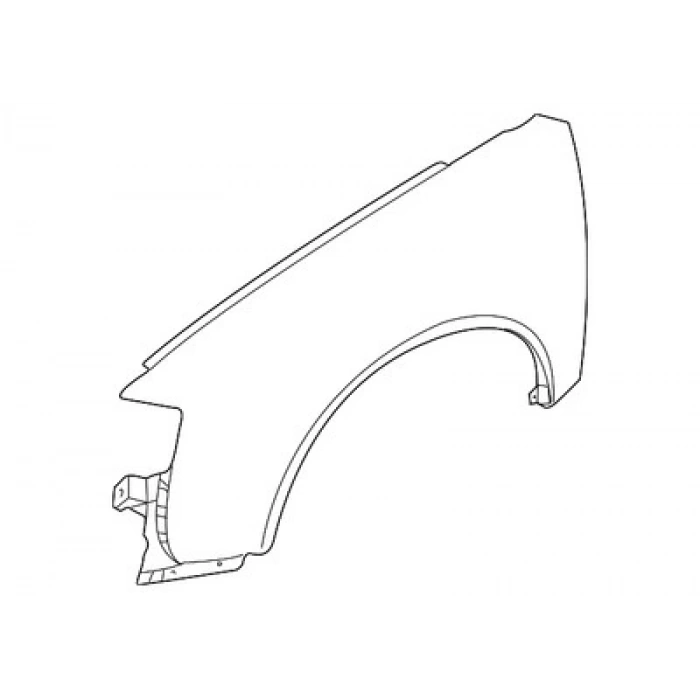 Audi A6 1997-2001 Ön Çamurluk Sol Oem No (4B0 821 105 A)