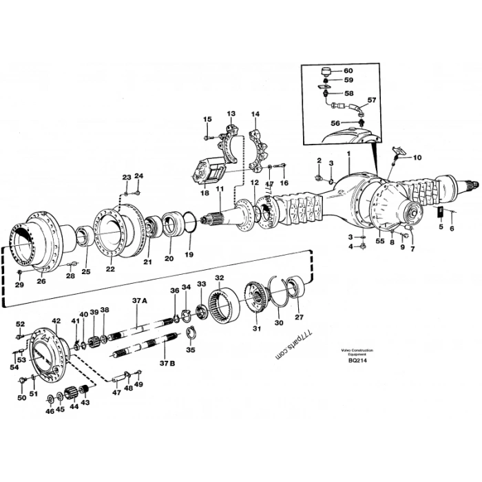 Citroën Saxo 1996-1999 Kapı İç Açma Kolu Sağ Oem No (914474)