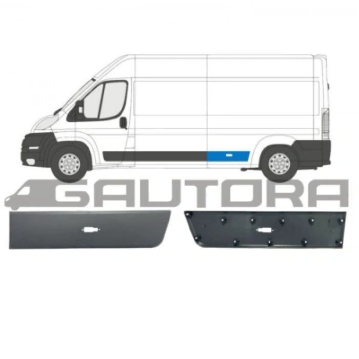 Ducato/Boxer/Jumper 2006- Arka Çamurluk Bandı Delikli Sol Oem No (735438350)