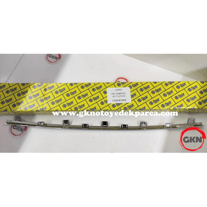 Linea 2011- Ön Tampon Bandı Nikelaj Orta Oem No (735547969)