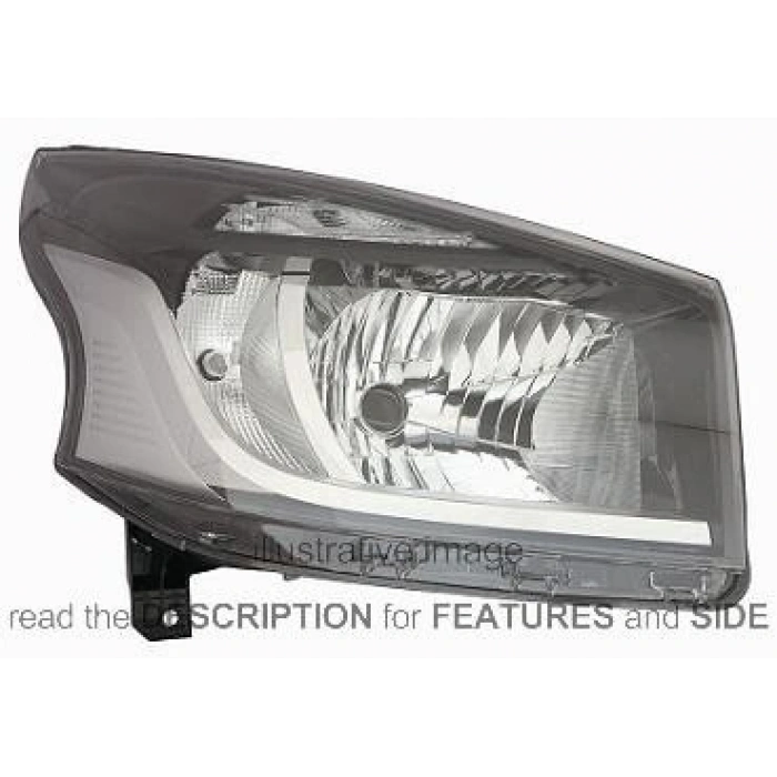 Traffıc 2014- Far Elektrikli Motorlu Sol Oem No (260607004R)