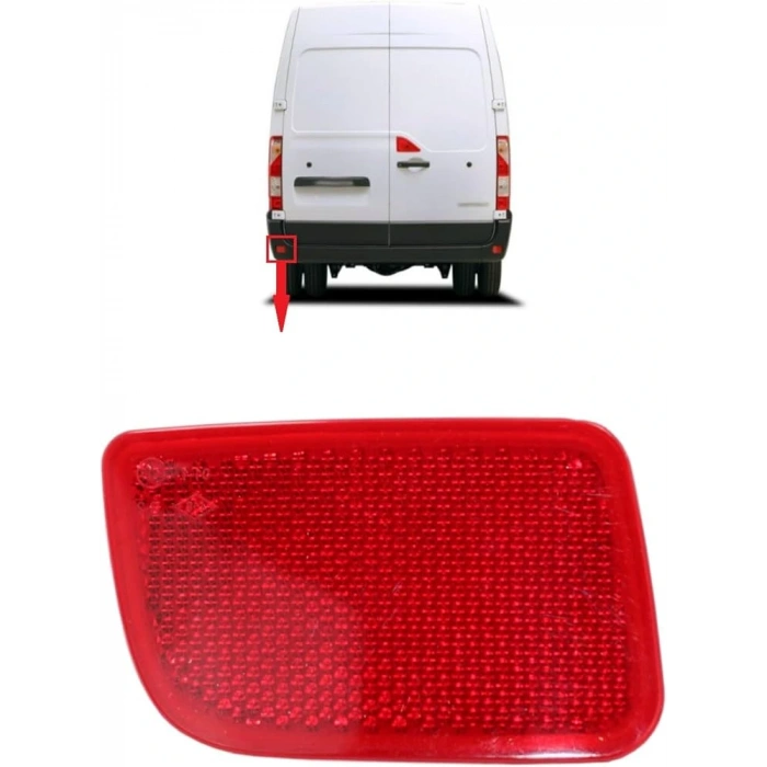 Master Iıı 2009- Arka Tampon Reflektörü Sol Oem No (265653569R)