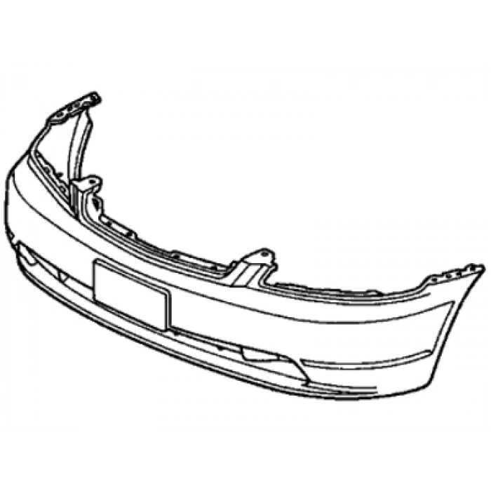 Civic 2001- Ön Tampon Oem No (71101-S5A-000Zp)