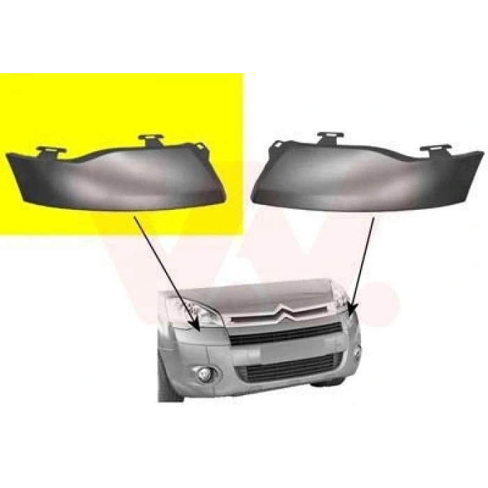 Partner - Berlingo Ön Tampon Bandı Sağ 2008 Oem No (7452Tp)