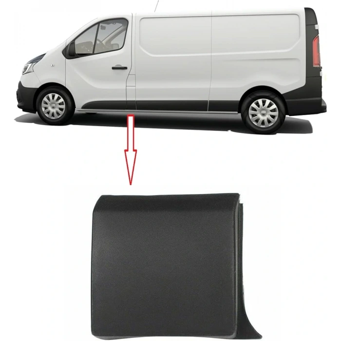 Traffıc 2014- Ön Kapı Arka Direk Bandı Sol Oem No (768196228)