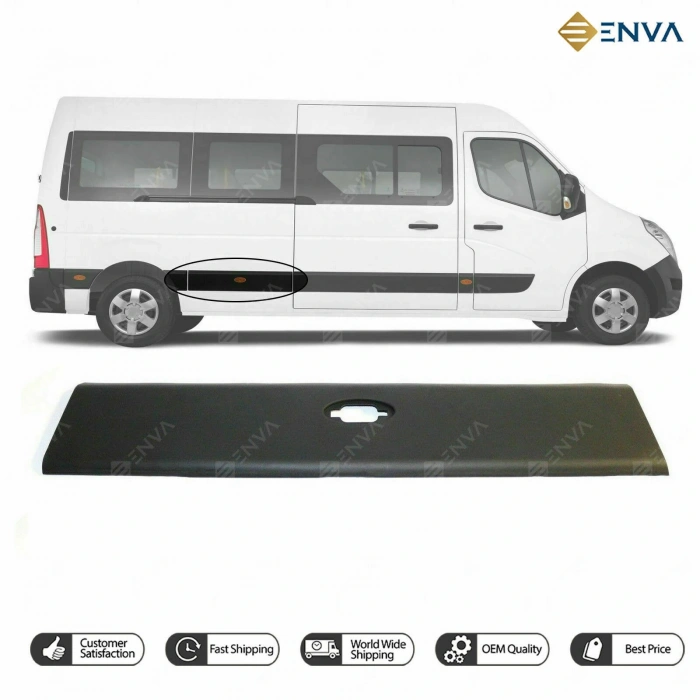 Master Iıı 2009- Sürgülü Kapı Arka Bandı Delikli Sol Oem No (768F20003R)