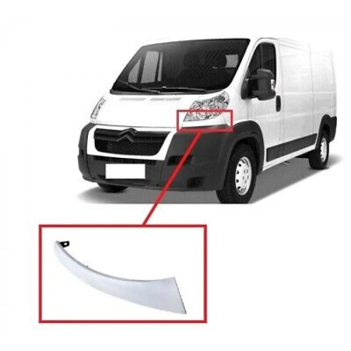 Ducato/Boxer/Jumper 2006- Far Kaşı Alt Sol Oem No (7810R1)
