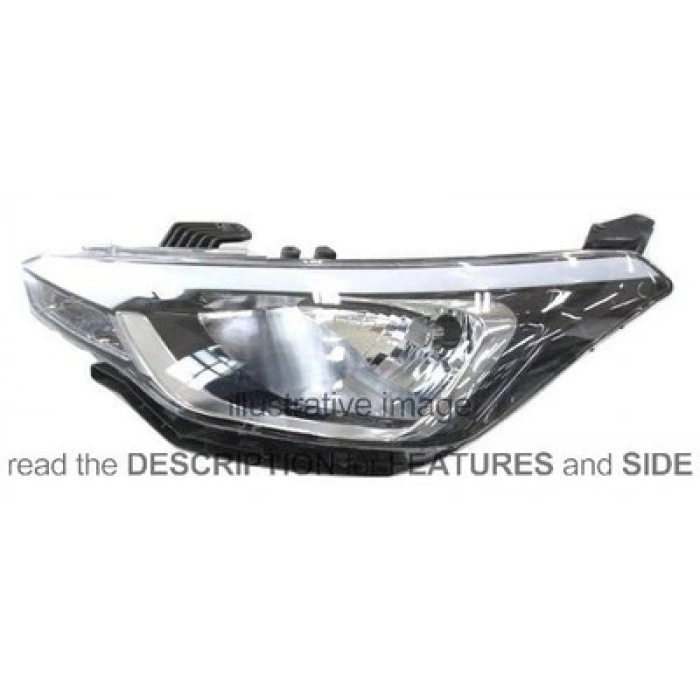 İ20 Far Elektrikli Sol 2012- Oem No (92101-C8000)