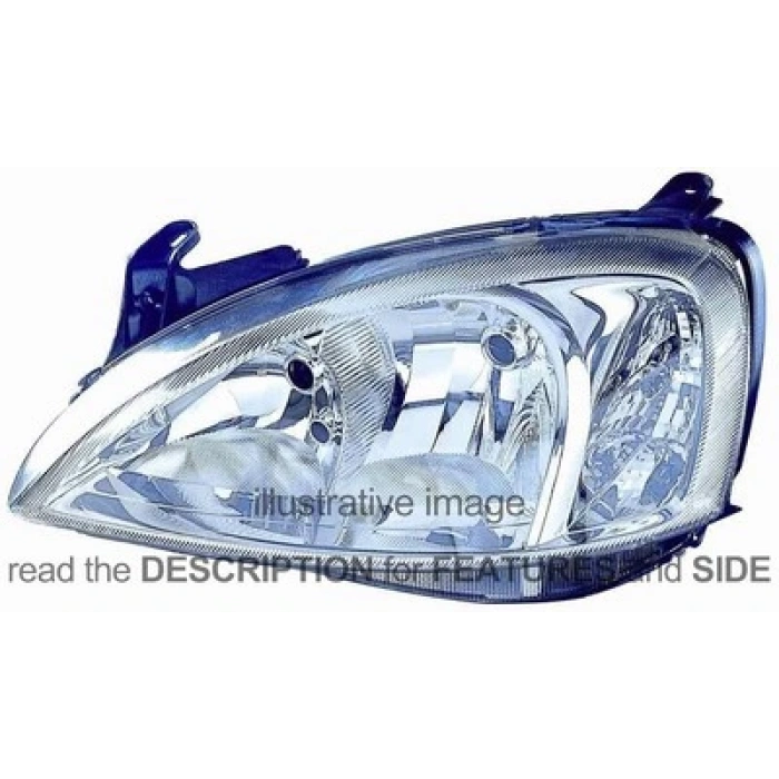 Corsa -C- 2004-2006 Far Elektrikli Sol Oem No (93173253)