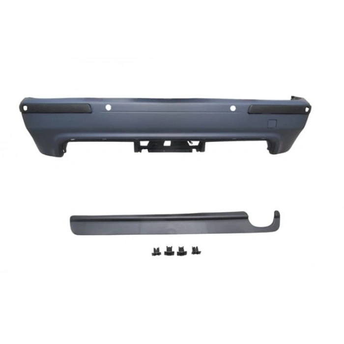 1996-2000 Bmw 5 Serı E39- Arka Tampon Siyah (Bant Delikli Karlıksız (M5 Tipi) (Adet) (Oem No:51122498489)