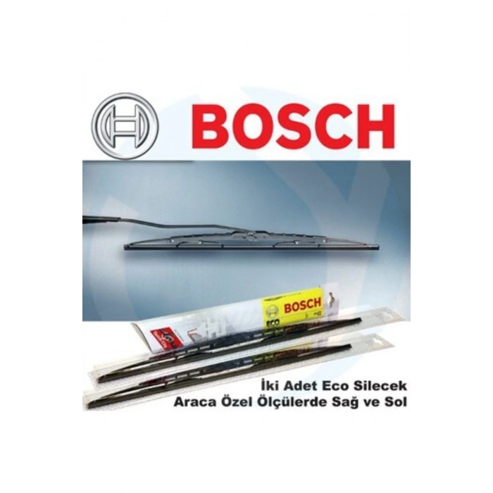 Volkswagen Bora 1998-2002 Ön Cam Silecek Seti (takım) (orjinali Ile Aynıdır) Sol: 530mm Sağ: 480mm