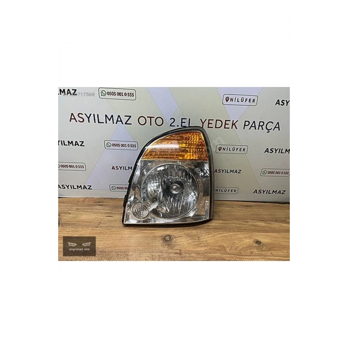H100 Kmy 2004  Far Sol (Motoru Üzerinde Degıl)  H4  P21W W5W (Oem No:921104F030)