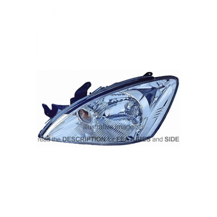 Lancer 2003 2007 Far Sağ Elektrikli   H4 W21W W5W (Oem No:Mn161166)