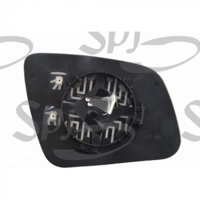 Mercedes C Class C180 C200 C220 Elektrikli Ayna Camı 2007-2009 Kör Noktalı (Sport Tip) Sol (Oem No:A2048100921)