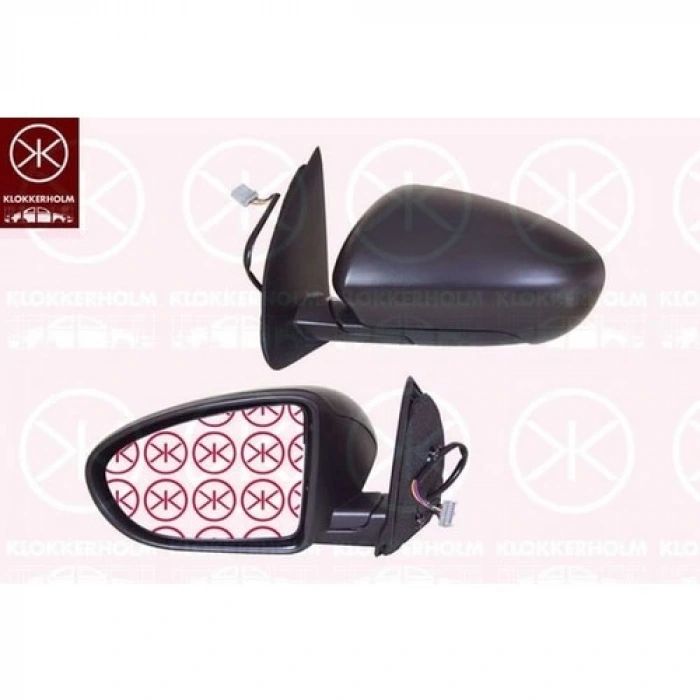 Nissan Qashqai Elektrikli Ayna 2006-2014 Astarlı Sağ