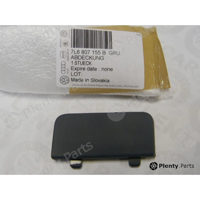 Volkswagen Touareg Ön Tampon Çeki Demir Kapağı Sol 2007-- (Oem No:  7L6807155Bgru)