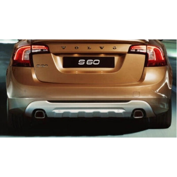 Volvo S60 Arka Tampon Karlık Grı Astarlı 2011- (Oem No:  31265630)