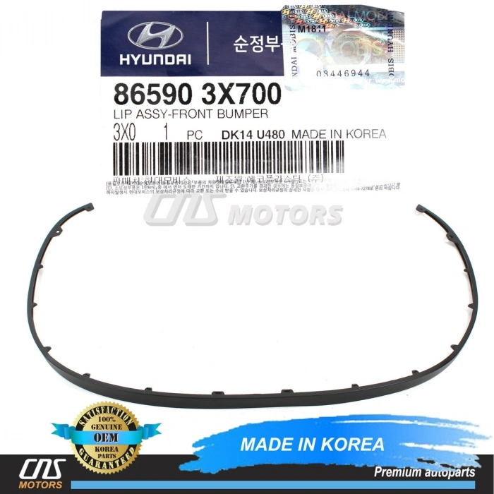 Hyundai Elantra Ön Tampon Karlık 2013-2015 (Oem No:  86590-3X700)