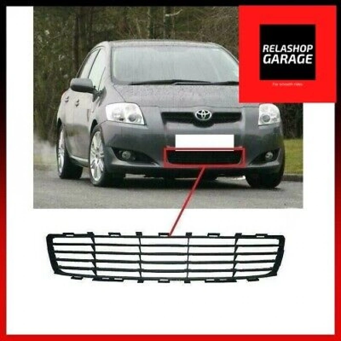 Toyota Auris Ön Tampon Panjuru Orta Sıyah 2007  (Oem No:  5311202080)