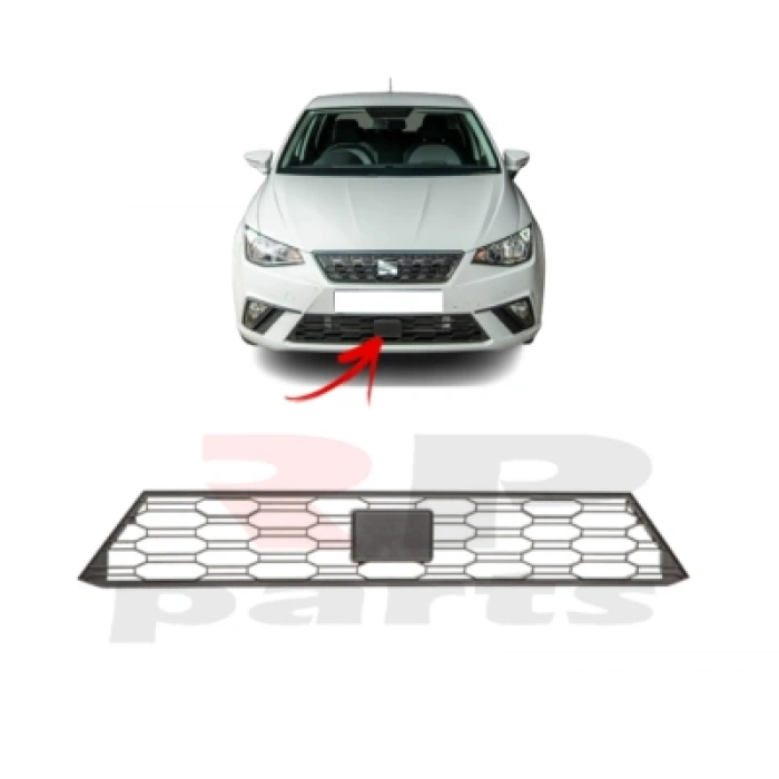 Seat İbiza Ön Tampon Panjuru Orta 2017- (Oem No:  6F08536679B9)