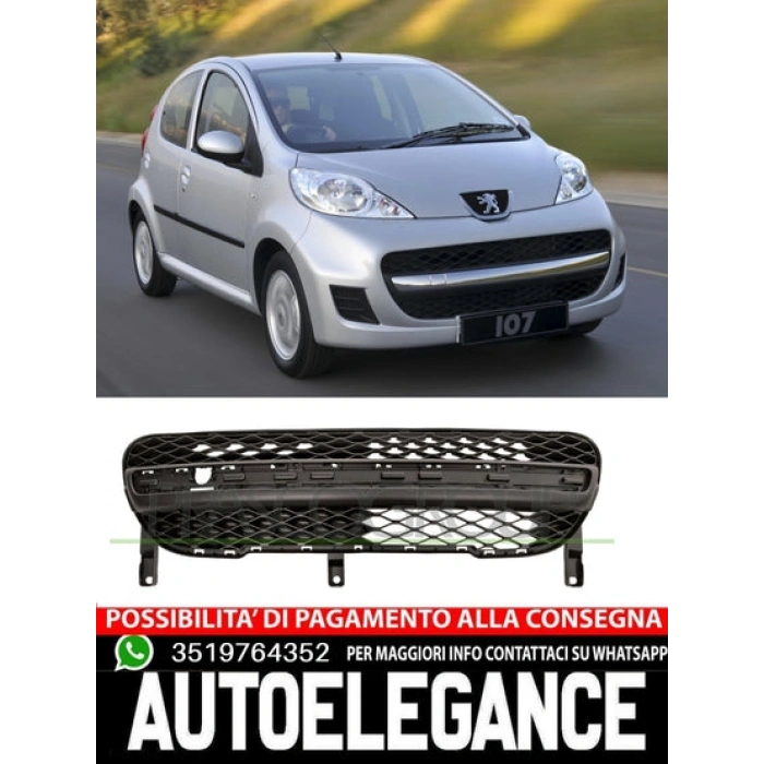Peugeot 107 Ön Tampon Panjuru Alt 2009-  (Oem No:  7422A5)