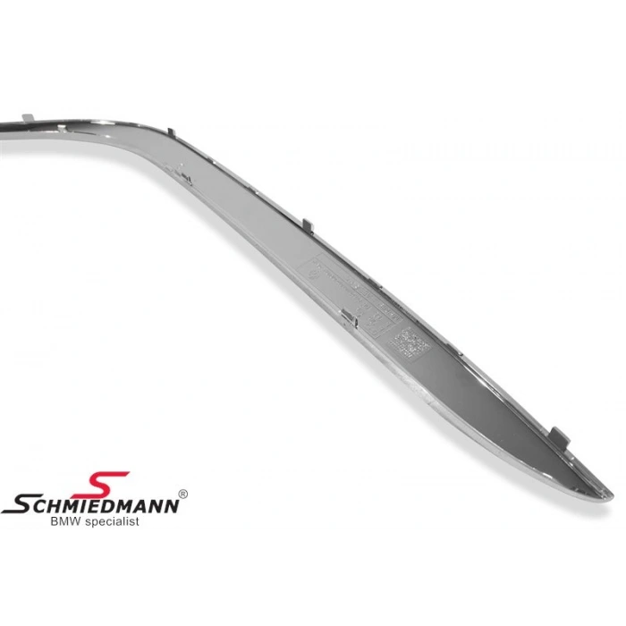 Bmw 7 Serisi Ön Tampon Bandı Nikelaj Sağ 1994-1998 (Oem No:  51118125438)