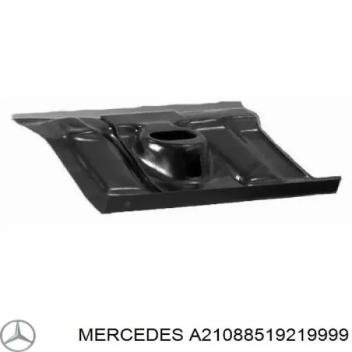 Mercedes W210 Ön Tampon Bandı Sensör Delikli Kla Sol 1995- (Oem No:  A21088519219999)