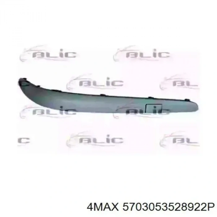 Mercedes E Class Ön Tampon Bandı El/Klas Sağ 2002- 2007 (Oem No:  A21188002129999)