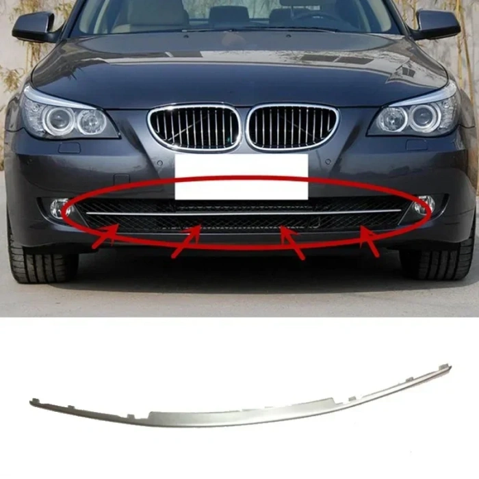 Bmw 5 Serisi Ön Tampon Panjur Bandı 2007- (Oem No:  51117178096)