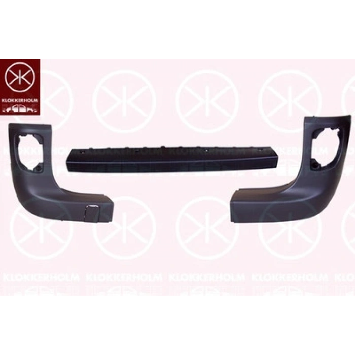 Renault Kangoo Arka Tampon Bandı Takım 2007- (Oem No:  7701478198)
