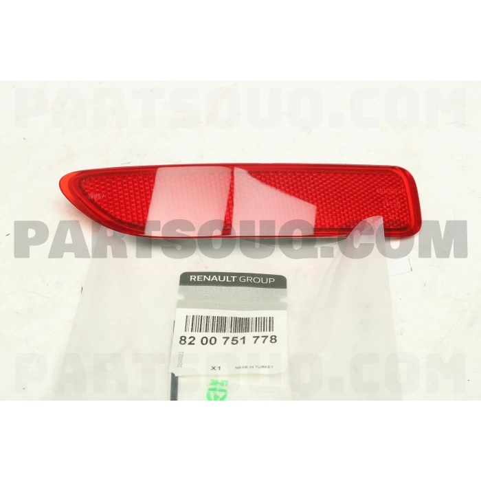 Dacia Lodgy/Dokker Arka Tampon Reflektörü Sağ 2011- (Oem No:  8200751778)