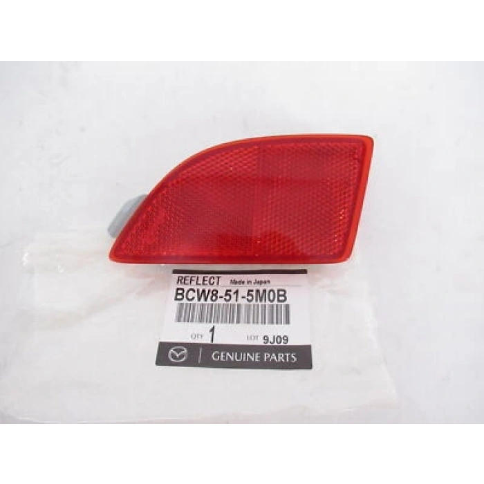 Mazda 3 Arka Tampon Reflektörü Hatchback Sol 2013- (Oem No:  Bcw8-51-5M0B)