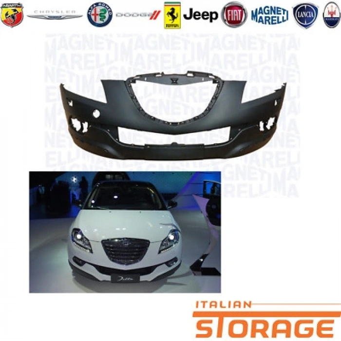 Lancia Delta Ön Tampon Far Yıkama Delikli Astarlı 2008- (Oem No:  735480815)