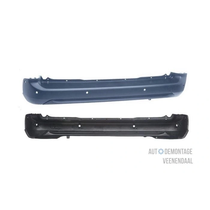 Peugeot Rifter/Berlingo Arka Tampon 6 Sensör Delikli .Astarlı 2018- (Oem No:  1633557880)