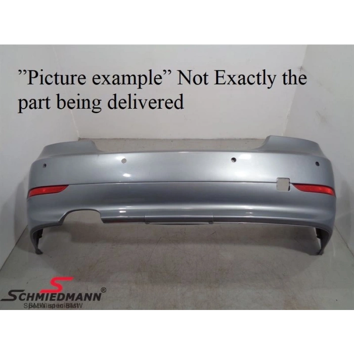 Bmw 5 Serisi Arka Tampon Sensör Delikli Astarlı 2003- (Oem No:  51127077940)