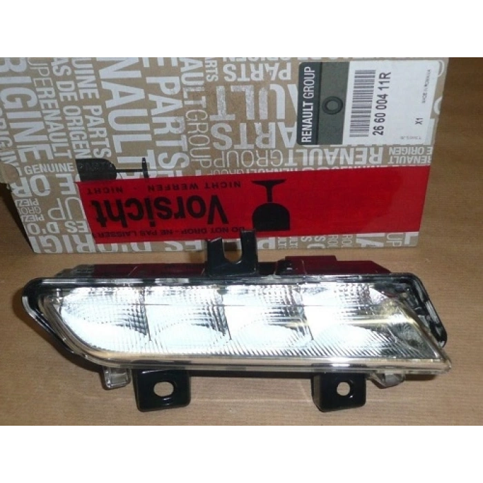 Renault Clio Ön Tampon Gündüz Farı Sağ 2012-  (Oem No:  266000411R)