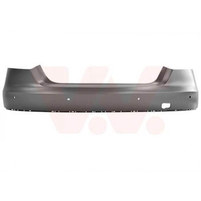 Audi A8 Arka Tampon Sensör Delikli Astarlı 2009- - (Oem No:  4H0807067Agru)