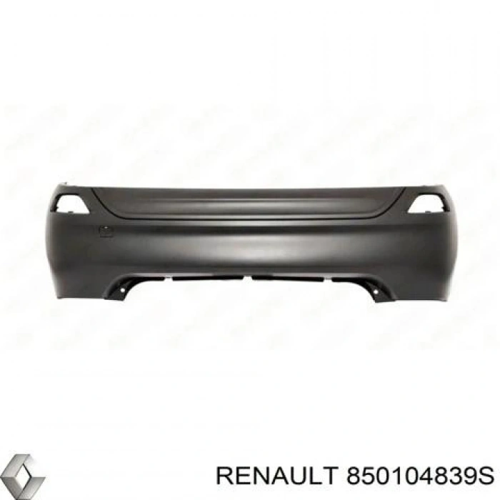 Renault Symbol Arka Tampon 2016- (Oem No:  850104839S)