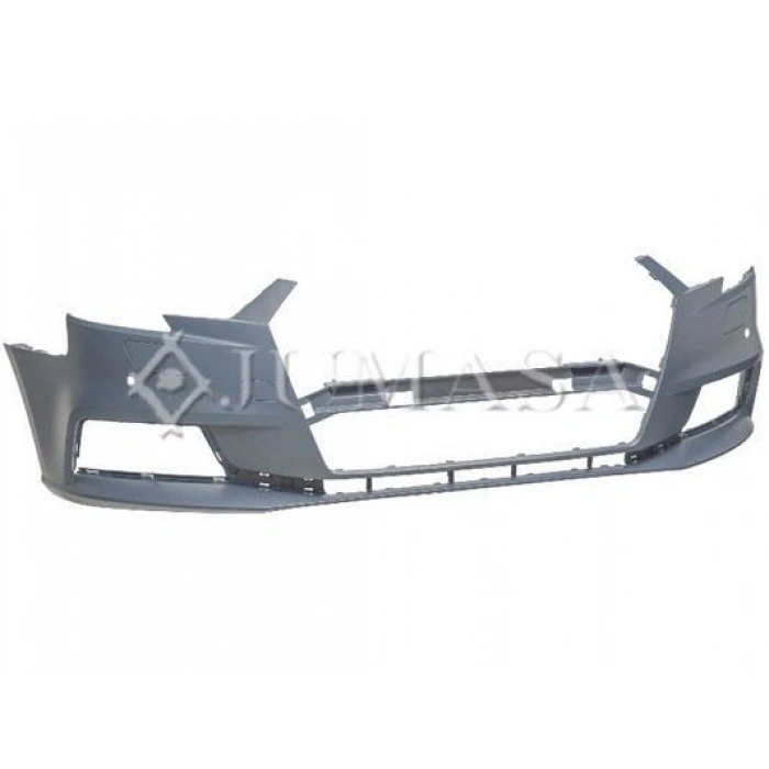 Audi A3 Ön Tampon Far Yıkama Sensör Delikli Sportback Astarlı 2016- (Oem No:  8V0807065Sgru)