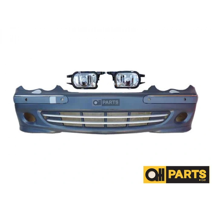 Mercedes C Class Ön Tampon Far Yıkama Delikli Astarlı 2005 - 2007 (Oem No:  A2038853125)