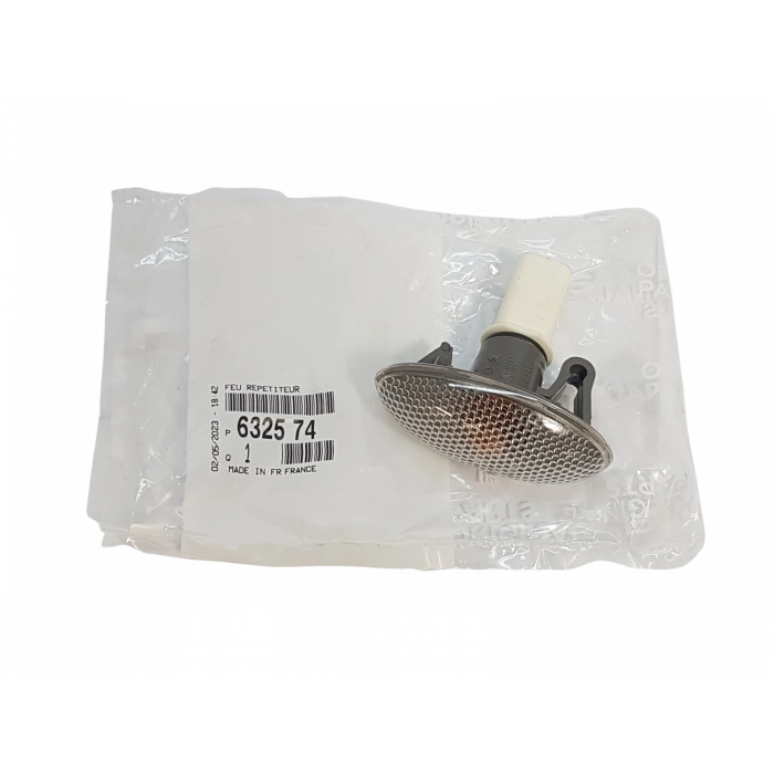 Peugeot 206 Ön Çamurluk Sinyali Beyaz 1998-2002 (Oem No:  6325.74)