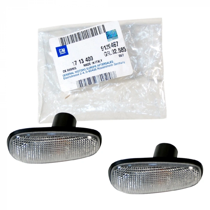 Opel Astra/Zafira Ön Çamurluk Sinyali Beyaz 1998- (Oem No:  9120467)