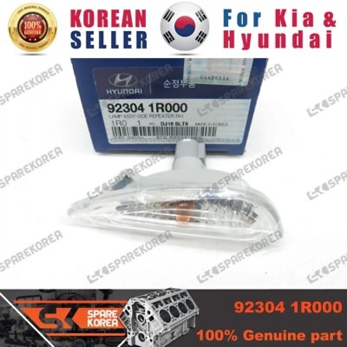 Hyundai Accent Çamurluk Sinyali  Sağ 2011--2018 (Oem No:  923041R000)