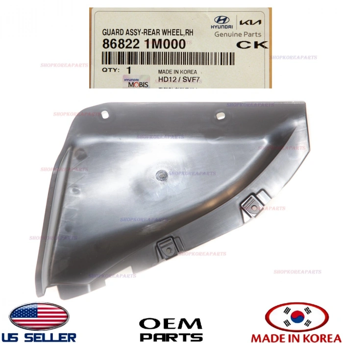 Kia Cerato Arka Çamurluk Davlumbazı Sağ 2010- (Oem No:  86822-1M000)