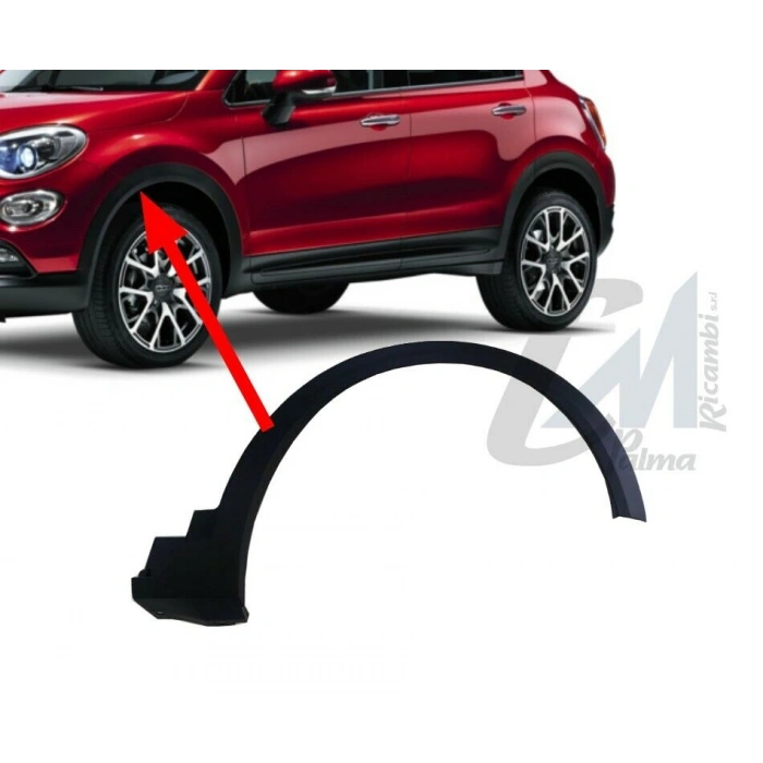 Fiat 500 X Ön Çamurluk Dodik Plastiği Sol 2014- (Oem No:  735656015)
