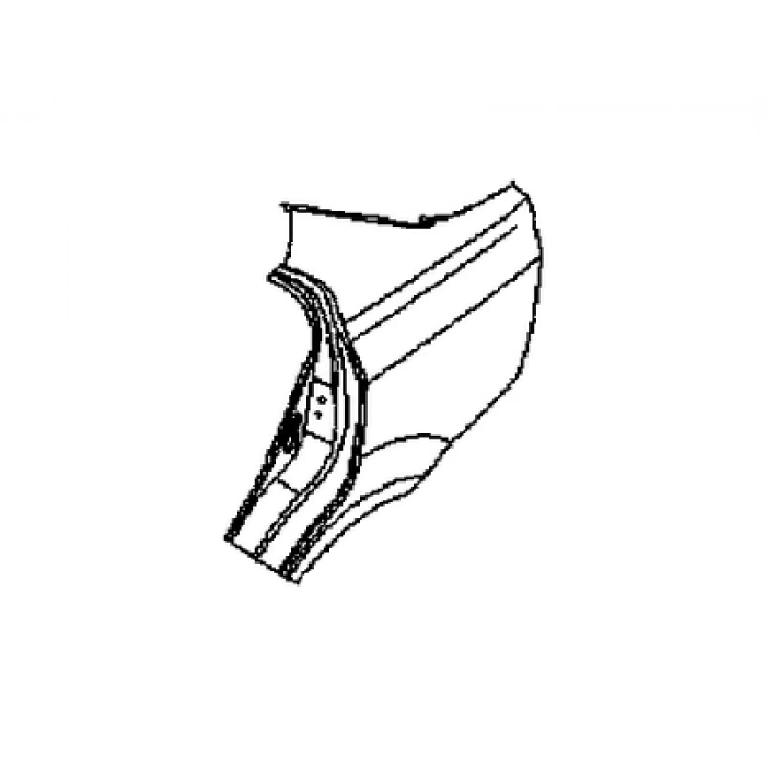 Chevrolet Aveo Arka Çamurluk Sedan Sağ 2007- 2011- (Oem No:  96462969)