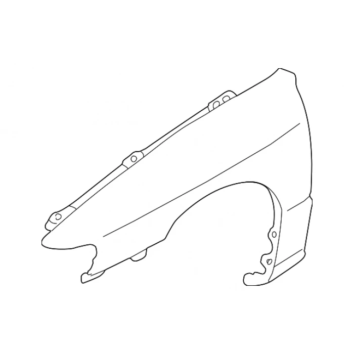 Mazda 323 Ön Çamurluk Sol 2001-2002 (Oem No:  B30D-52-211C)