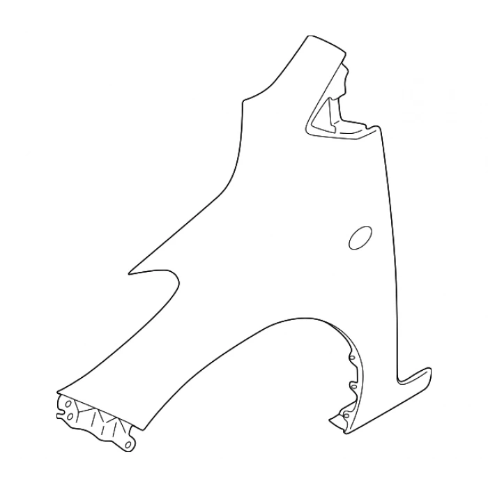 Mazda 2 Ön Çamurluk Delikli Sol 2008- (Oem No:  D651-52-211C)