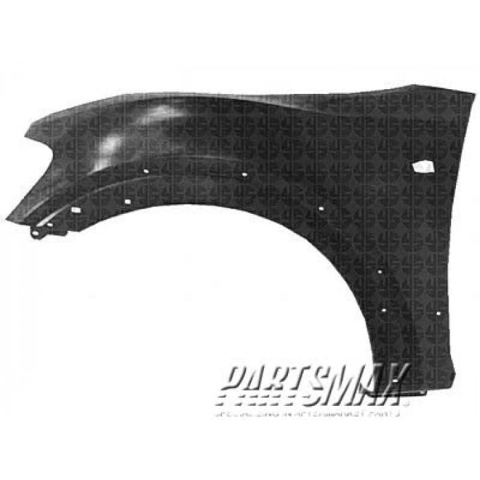 Mitsubishi Pajero Ön Çamurluk Sinyal Delikli Sol 2001 2002- (Oem No:  Mr496891)